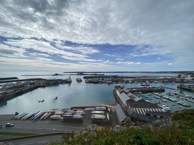 St Helier Harbour looking West